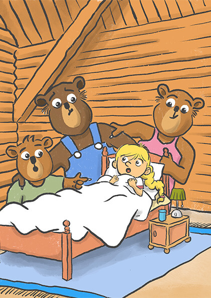 Guldlok og de 3 bjørne